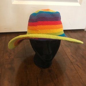 Bright Colorful Flexible Sun Hat